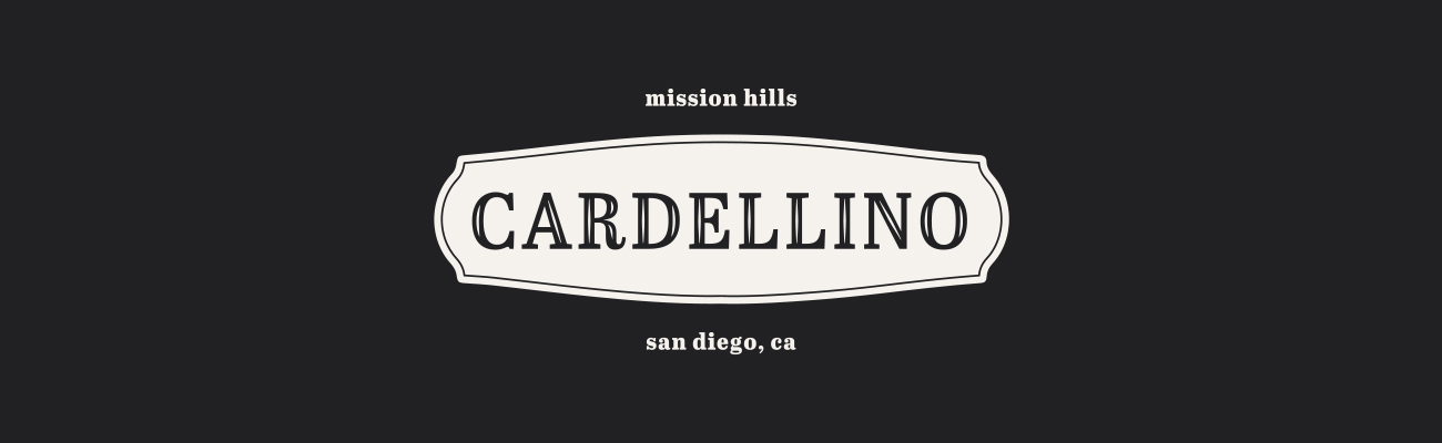 Cardellino, Mission Hils, San Diego, CA Sign